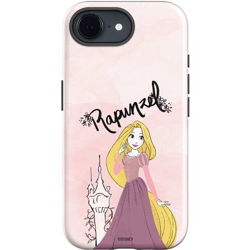 Disney Princess Rapunzel Art iPhone 16e Impact Case