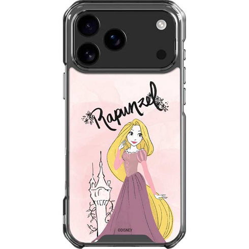 Disney Princess Rapunzel Art iPhone 18 Pro Max Clear Case