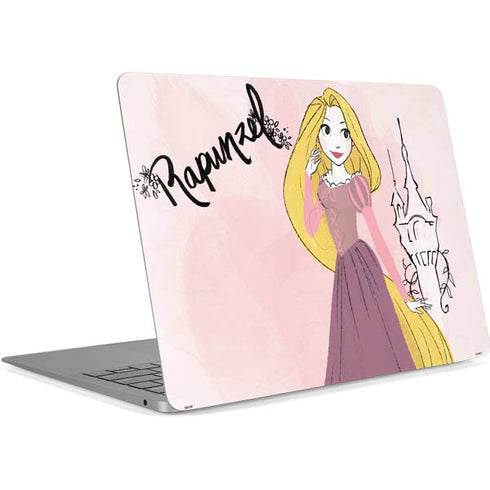 Disney Princess Rapunzel Art Apple MacBook Air Skin