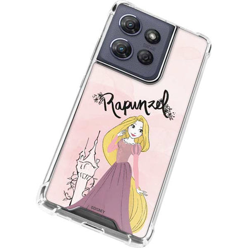 Disney Princess Rapunzel Art Moto G 5G (2025) Clear Case