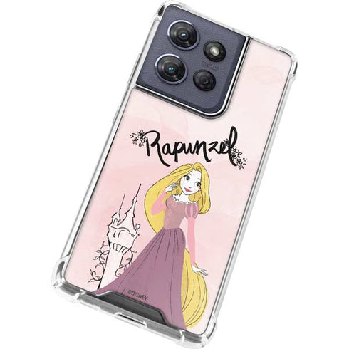 Disney Princess Rapunzel Art Moto G Stylus 5G (2025) Clear Case