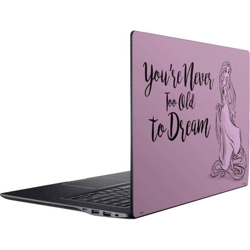 Disney Princess Rapunzel Never Too Old To Dream Art Ativ Book 9 (15.6in 2014) Skin
