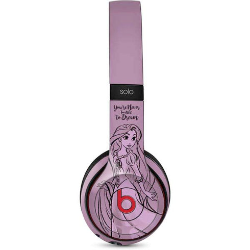 Disney Princess Rapunzel Never Too Old To Dream Art Beats Solo 3 Wireless Skin