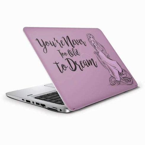 Disney Princess Rapunzel Never Too Old To Dream Art HP Elitebook Skin