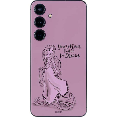 Disney Princess Rapunzel Never Too Old To Dream Art Galaxy A16 5G Skin