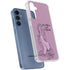 Disney Princess Rapunzel Never Too Old To Dream Art Galaxy A55 5G Clear Case
