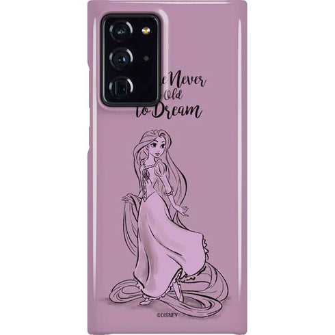 Disney Princess Rapunzel Never Too Old To Dream Art Galaxy Cases