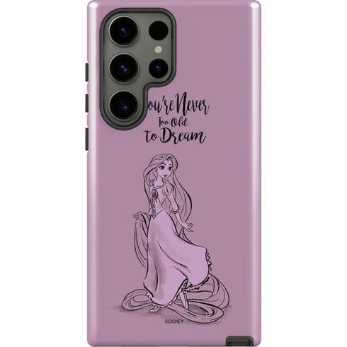 Disney Princess Rapunzel Never Too Old To Dream Art Galaxy S23 Ultra Pro Case