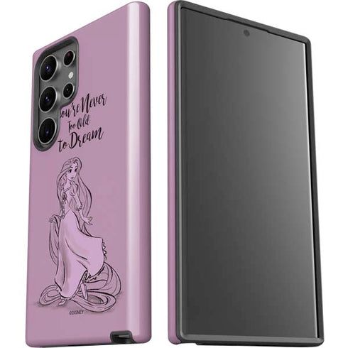 Disney Princess Rapunzel Never Too Old To Dream Art Galaxy S23 Ultra Pro Case