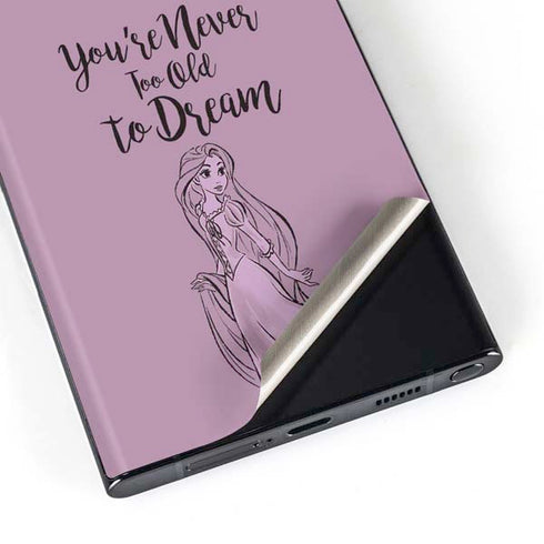 Disney Princess Rapunzel Never Too Old To Dream Art Galaxy Skins