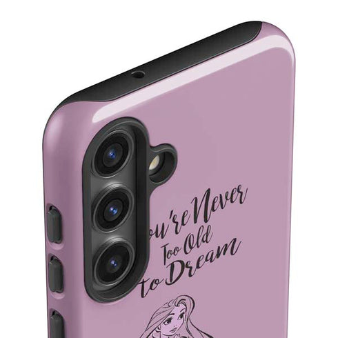 Disney Princess Rapunzel Never Too Old To Dream Art Galaxy S25 Impact Case