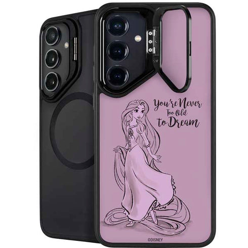 Disney Princess Rapunzel Never Too Old To Dream Art Galaxy S25 Kickstand Case