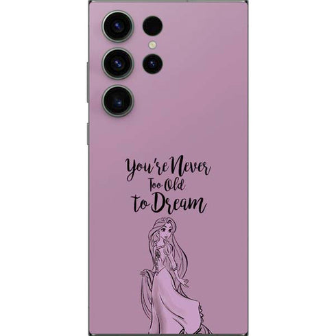Disney Princess Rapunzel Never Too Old To Dream Art Galaxy S24 Ultra Skin