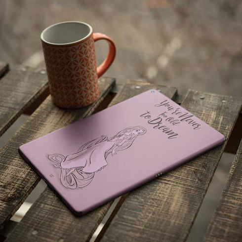 Disney Princess Rapunzel Never Too Old To Dream Art iPad Skins