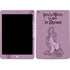 Disney Princess Rapunzel Never Too Old To Dream Art Apple iPad Skin