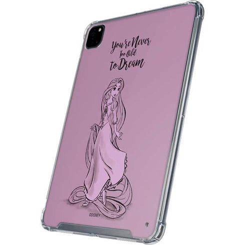 Disney Princess Rapunzel Never Too Old To Dream Art iPad Cases