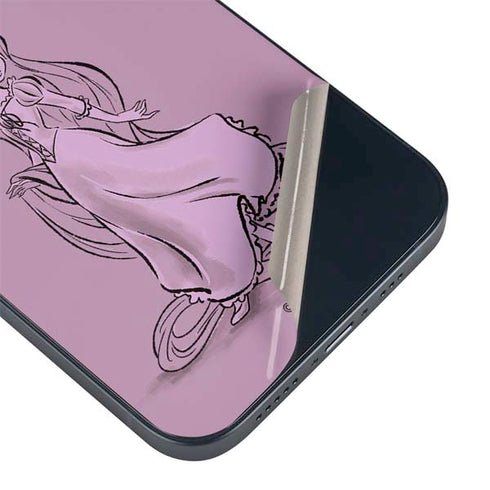 Disney Princess Rapunzel Never Too Old To Dream Art iPhone 15 Skin