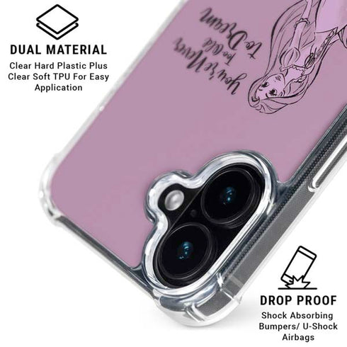 Disney Princess Rapunzel Never Too Old To Dream Art iPhone 16 MagSafe Case