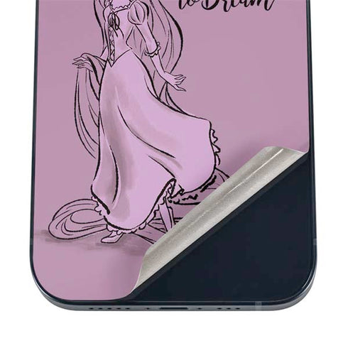 Disney Princess Rapunzel Never Too Old To Dream Art iPhone 16 Skin