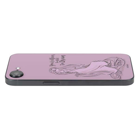 Disney Princess Rapunzel Never Too Old To Dream Art iPhone 16e Skin