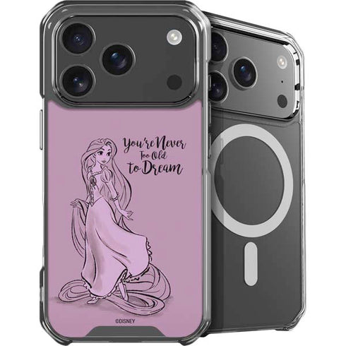 Disney Princess Rapunzel Never Too Old To Dream Art iPhone 18 Pro MagSafe Case