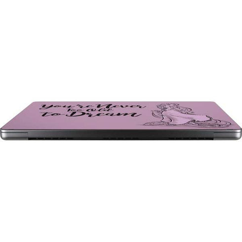 Disney Princess Rapunzel Never Too Old To Dream Art Apple MacBook Pro 14-inch Skin