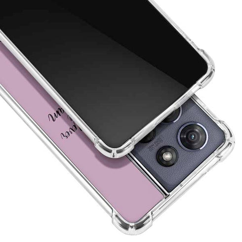 Disney Princess Rapunzel Never Too Old To Dream Art Moto G 5G (2025) Clear Case