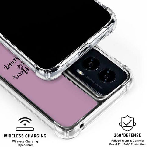 Disney Princess Rapunzel Never Too Old To Dream Art Moto G Power 5G (2024) Clear Case
