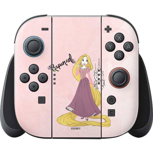 Disney Princess Rapunzel Art Nintendo Switch 2 (2025) Joy-Con Controller Skin