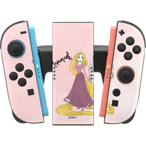 Disney Princess Rapunzel Art Nintendo Switch 2 (2025) Joy-Con Controller Skin