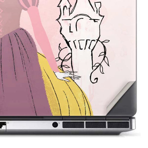 Disney Princess Rapunzel Art Dell Precision Skin