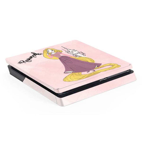 Disney Princess Rapunzel Art PS4 Slim Skin