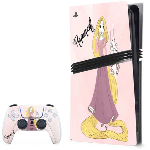 Disney Princess Rapunzel Art PlayStation PS5 Skins