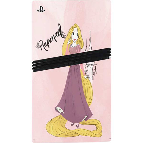 Disney Princess Rapunzel Art PS5 Pro Bundle Skin