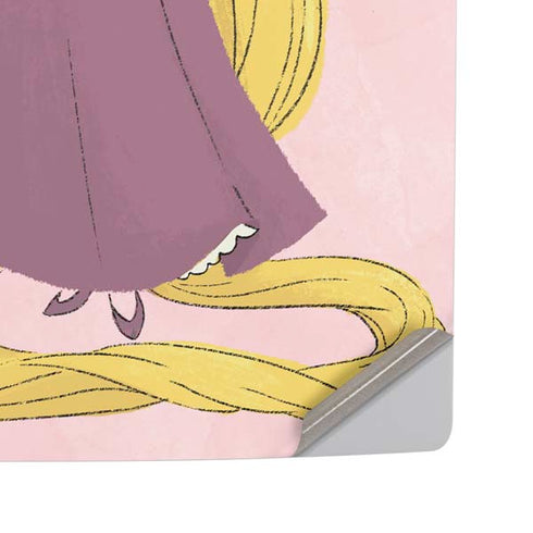 Disney Princess Rapunzel Art PS5 Pro Disk Console Skin