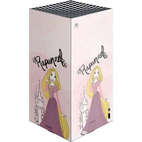 Disney Princess Rapunzel Art XBox Series X Digital Edition Console Skin