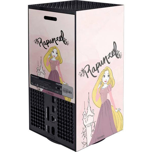 Disney Princess Rapunzel Art XBox Series X Digital Edition Console Skin