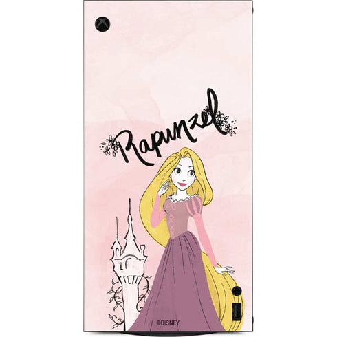 Disney Princess Rapunzel Art XBox Series X Digital Edition Console Skin