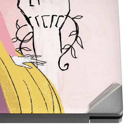 Disney Princess Rapunzel Art Dell XPS Skin