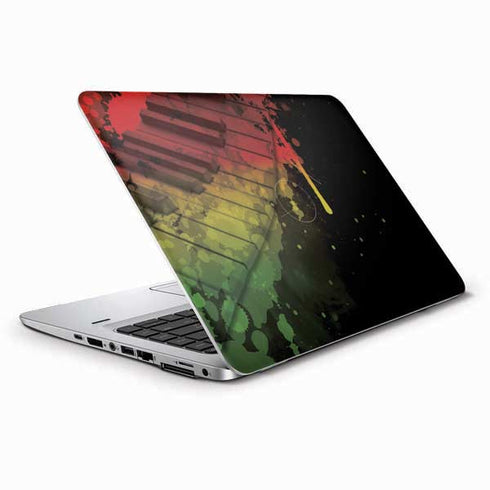 Rasta Color Keys HP Elitebook Skin