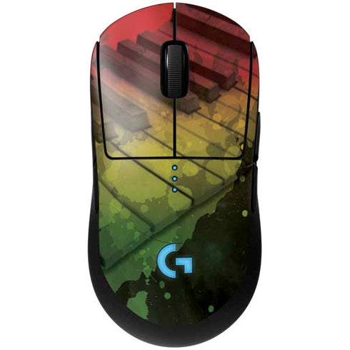 Rasta Color Keys G Pro Wireless Gaming Mouse Skin