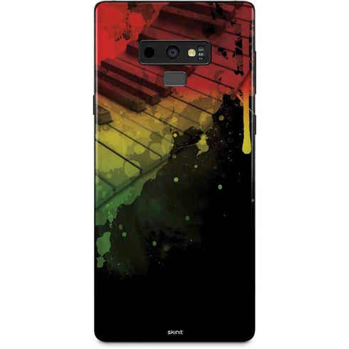 Rasta Color Keys Galaxy Note 9 Skin