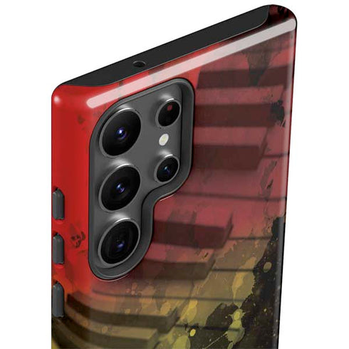 Rasta Color Keys Galaxy S23 Ultra Pro Case