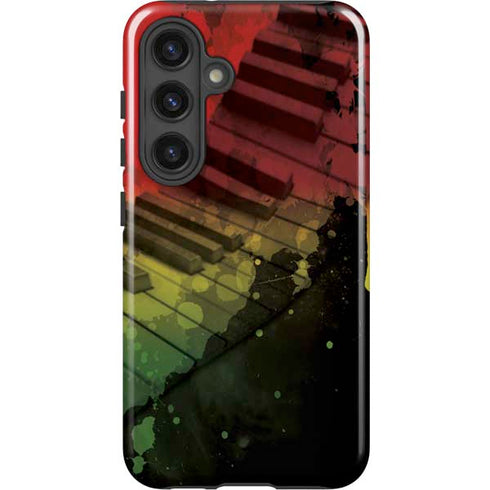 Rasta Color Keys Galaxy S25 Impact Case