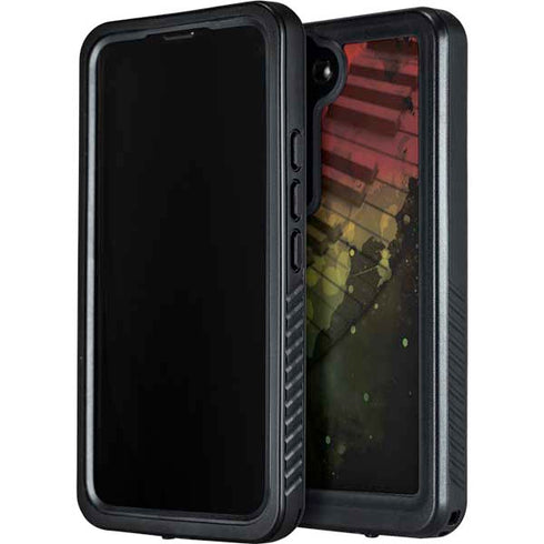 Rasta Color Keys Galaxy S24 Plus Waterproof Case