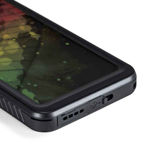 Rasta Color Keys Galaxy S24 Plus Waterproof Case