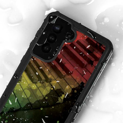 Rasta Color Keys Galaxy S24 Plus Waterproof Case