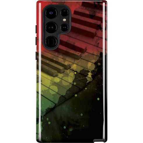 Rasta Color Keys Galaxy S25 Ultra Impact Case