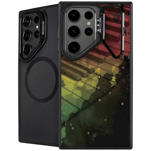 Rasta Color Keys Galaxy S25 Ultra Kickstand Case
