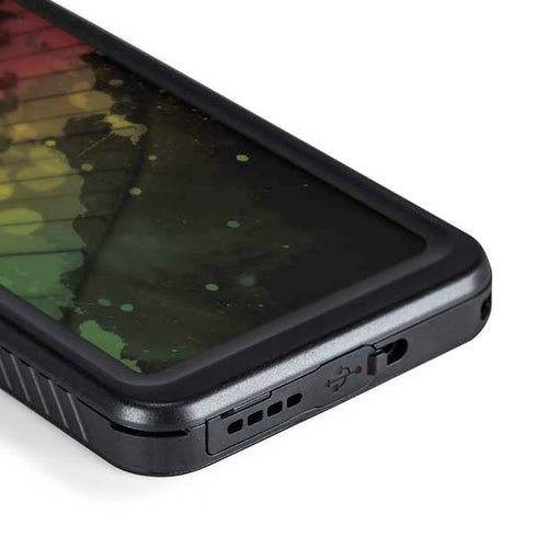 Rasta Color Keys Galaxy S24 Waterproof Case